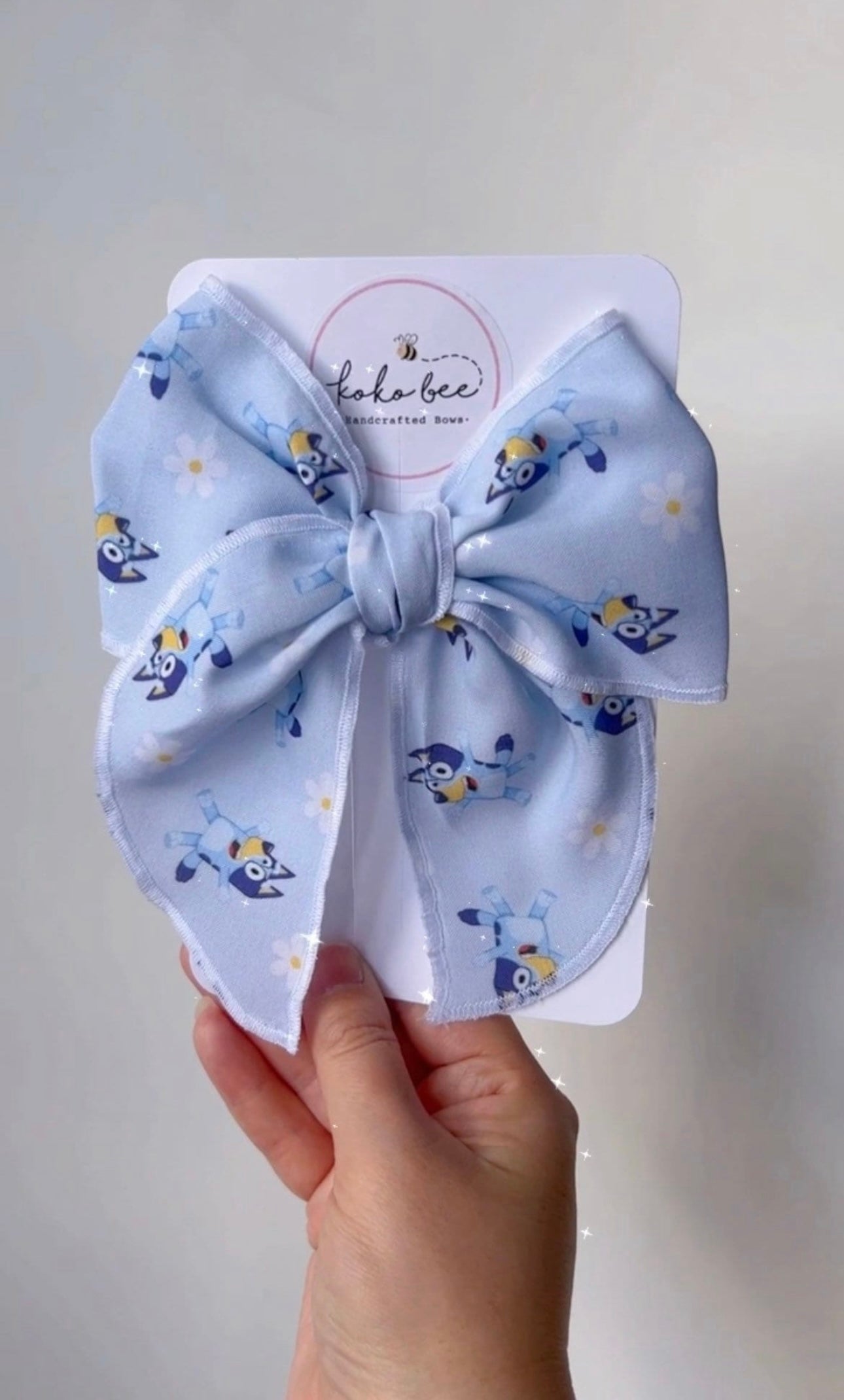 Bluey Hair Bows