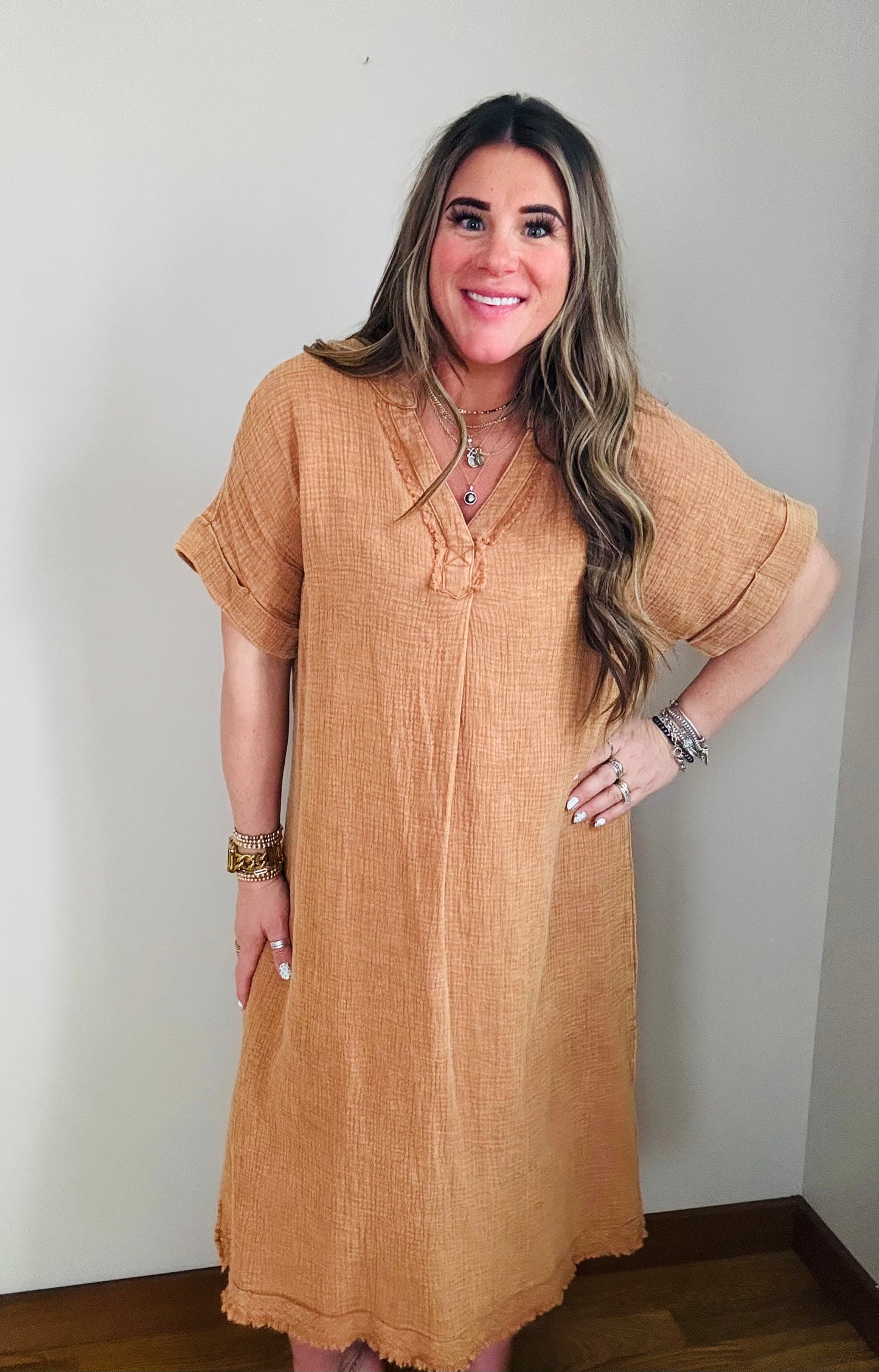 Midi Sand Dress