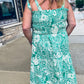 Pretty In Green Maxi Dress