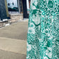 Pretty In Green Maxi Dress