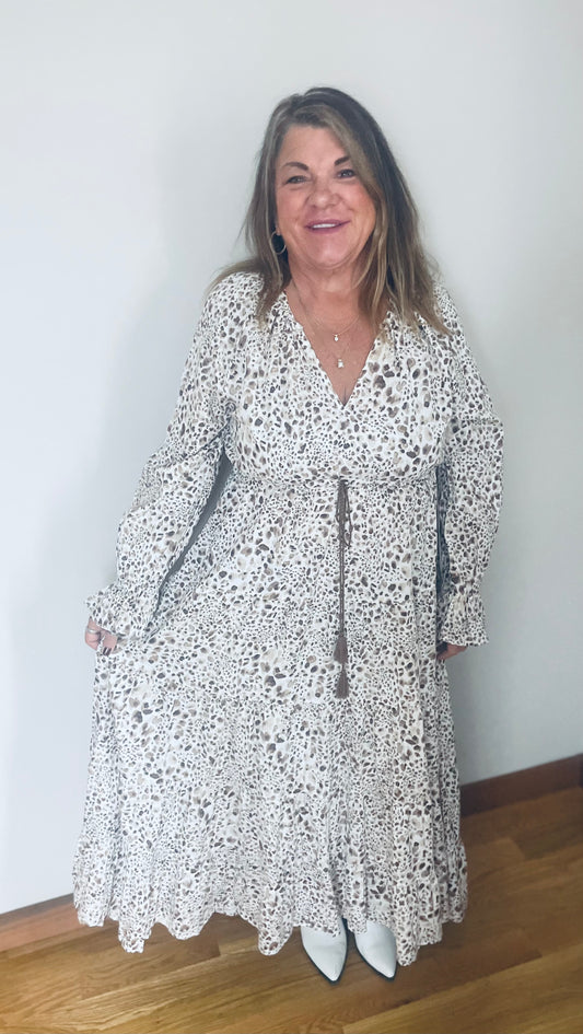 Seeing Spots Maxi Dress