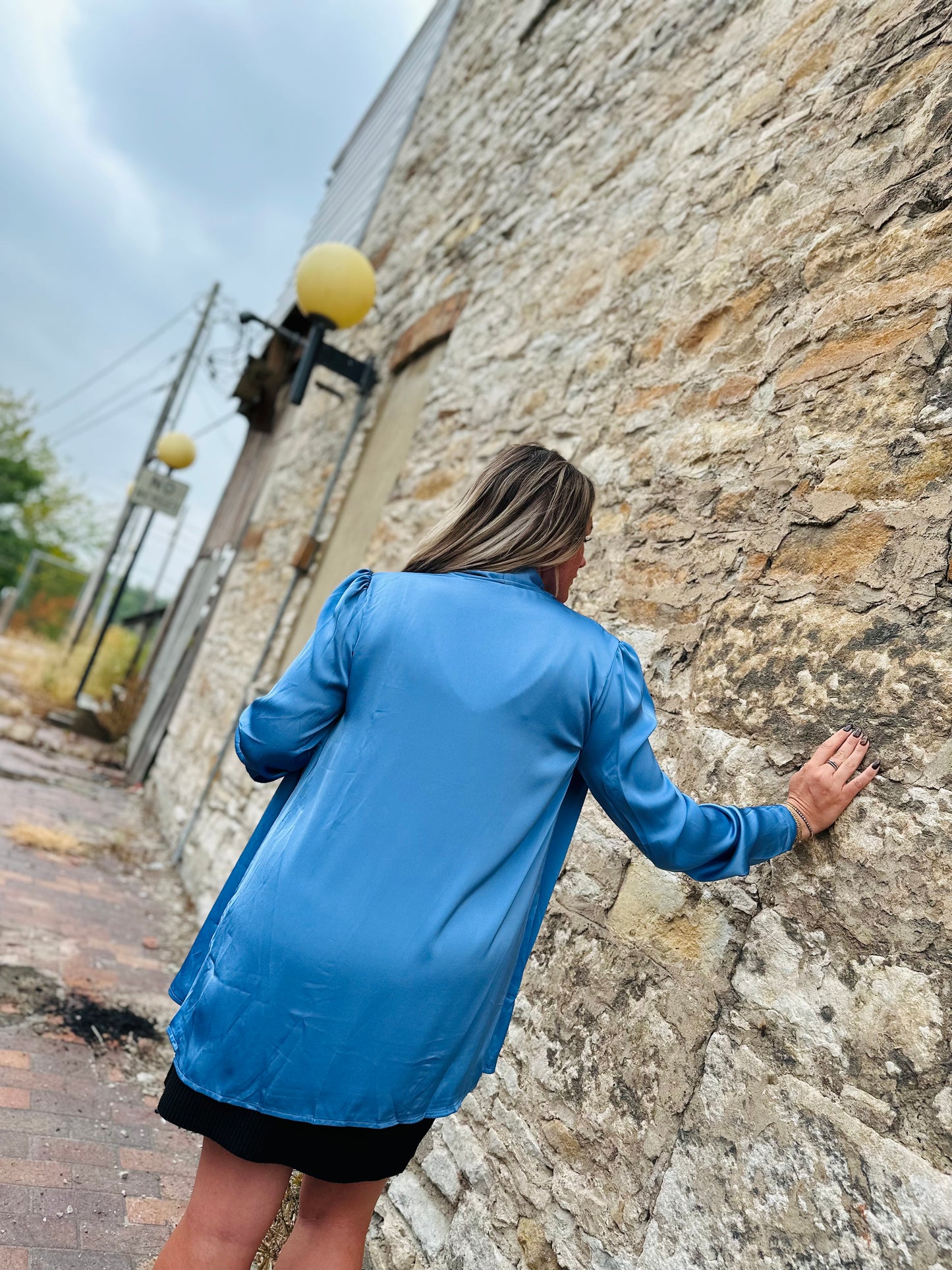 Sky Blazer Cardigan