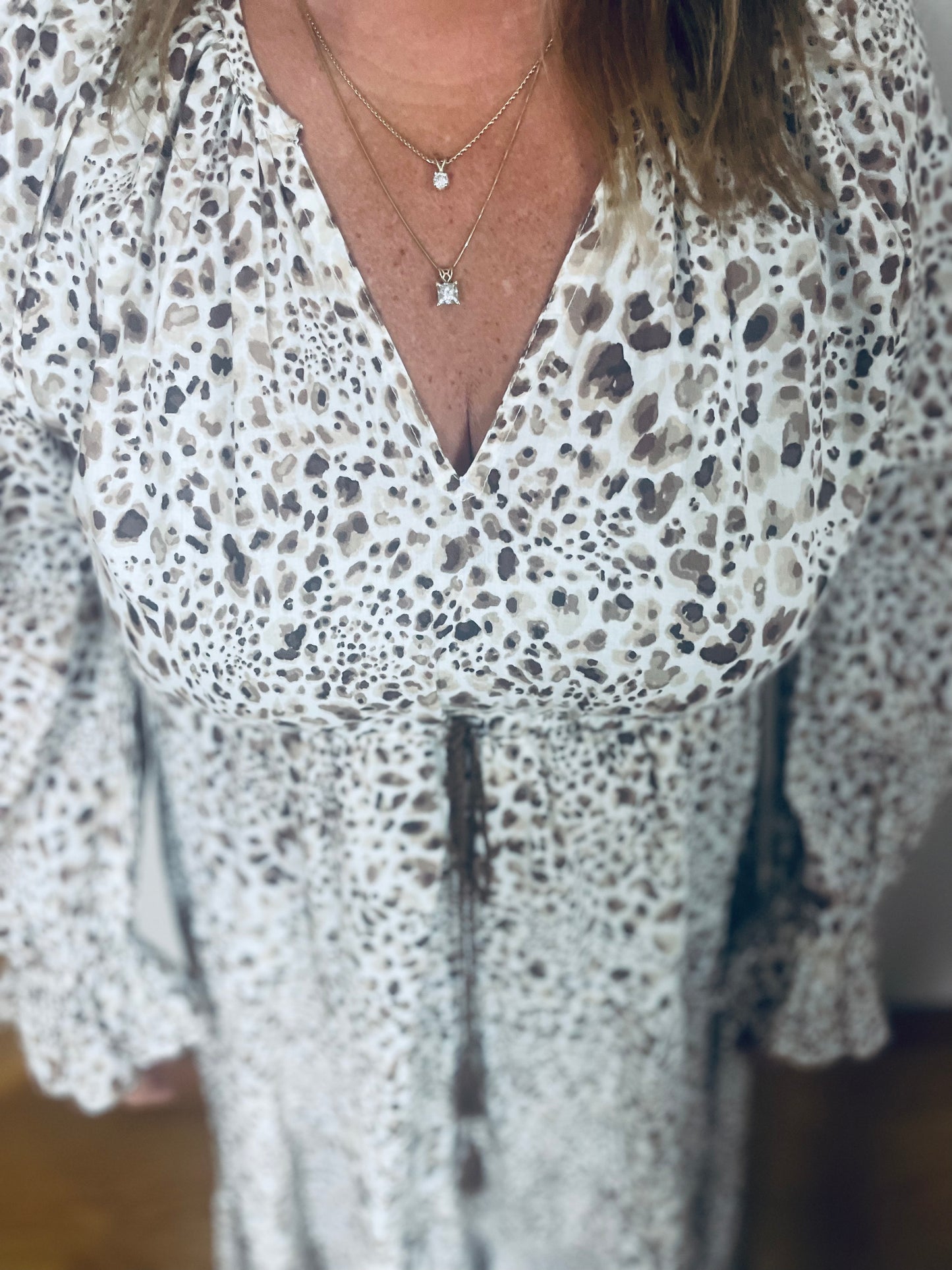 Seeing Spots Maxi Dress