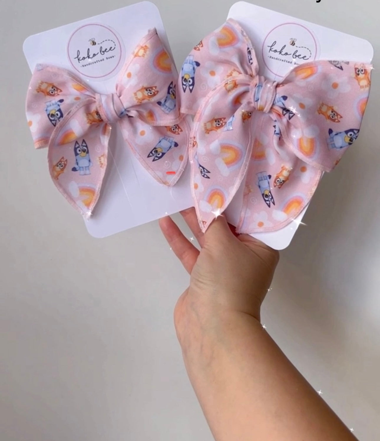 Bluey Hair Bows