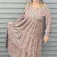 Cheetah Tiered Maxi