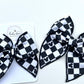 Checkered Mickey Bow