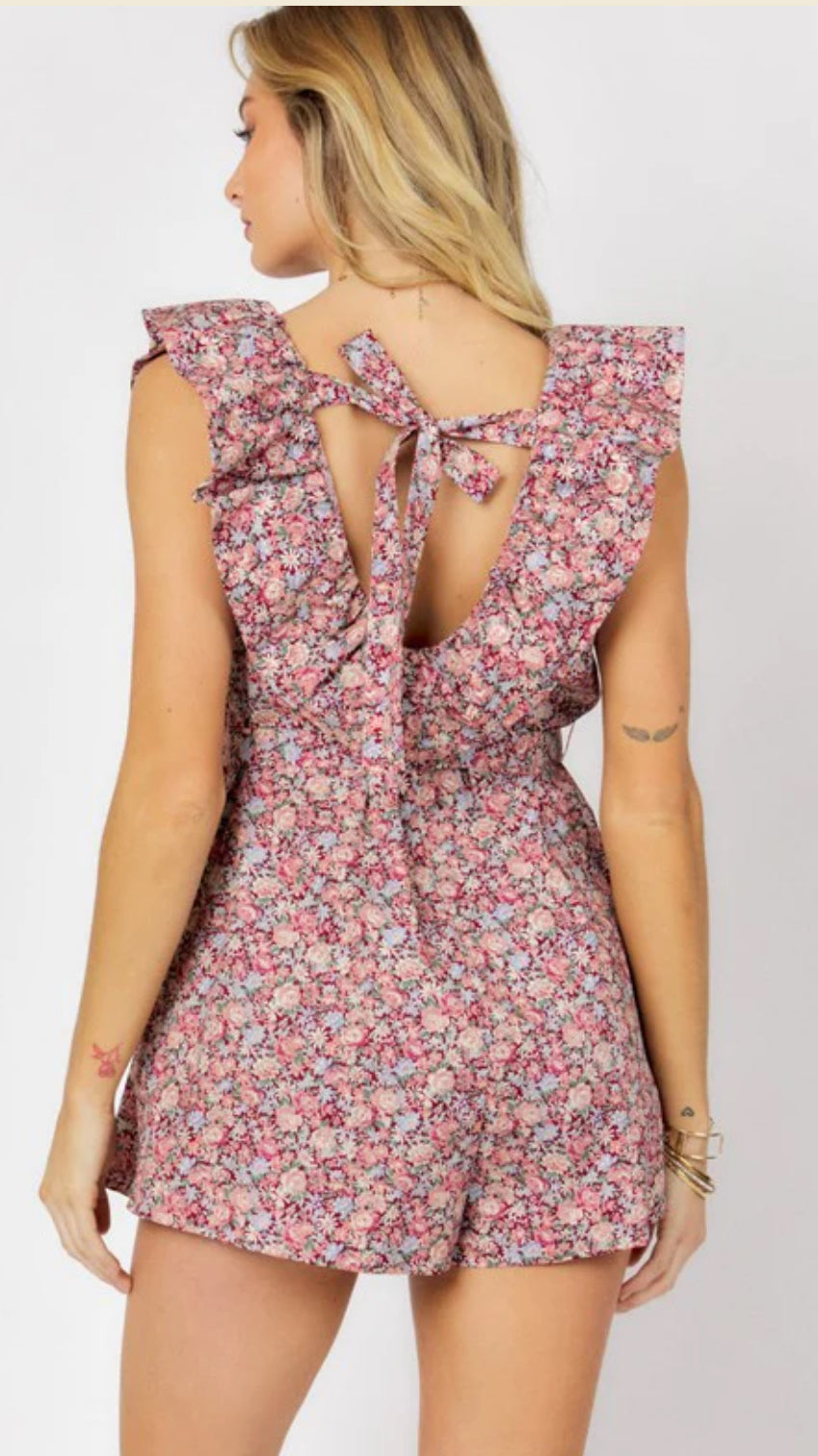 Flirty Floral Romper