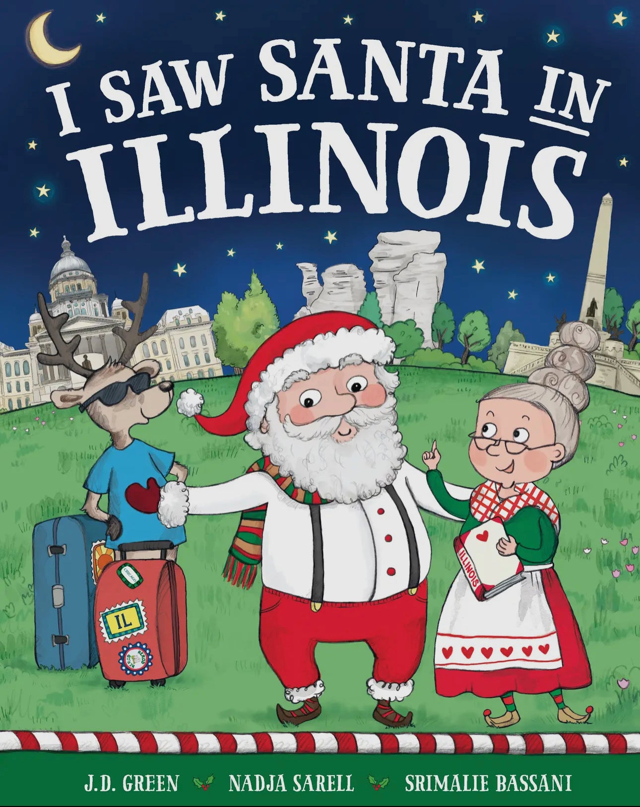 “I saw Santa in Illinois”