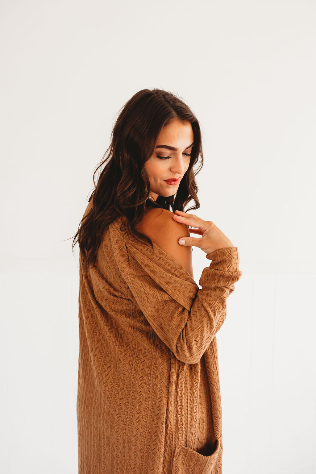 Connie Cable Knit Cardigan