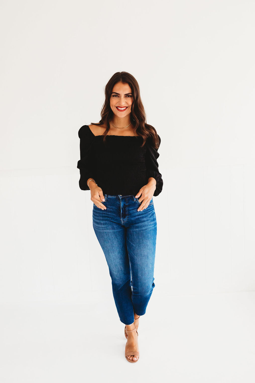 Date Night Puff Sleeve Top