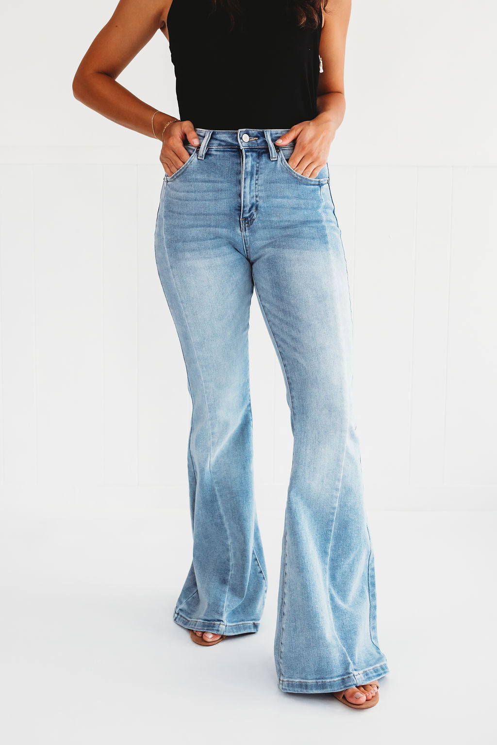 Amayah High Rise Super Flare Jeans