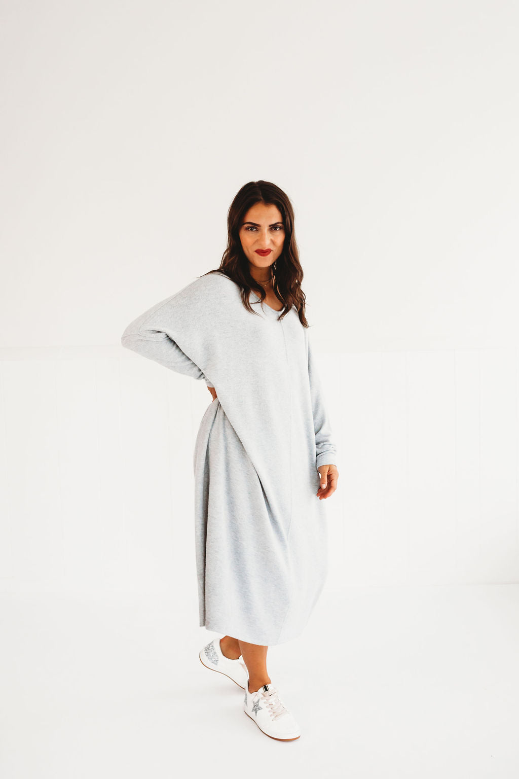 YanaK Fleece Lisa Mini Dress