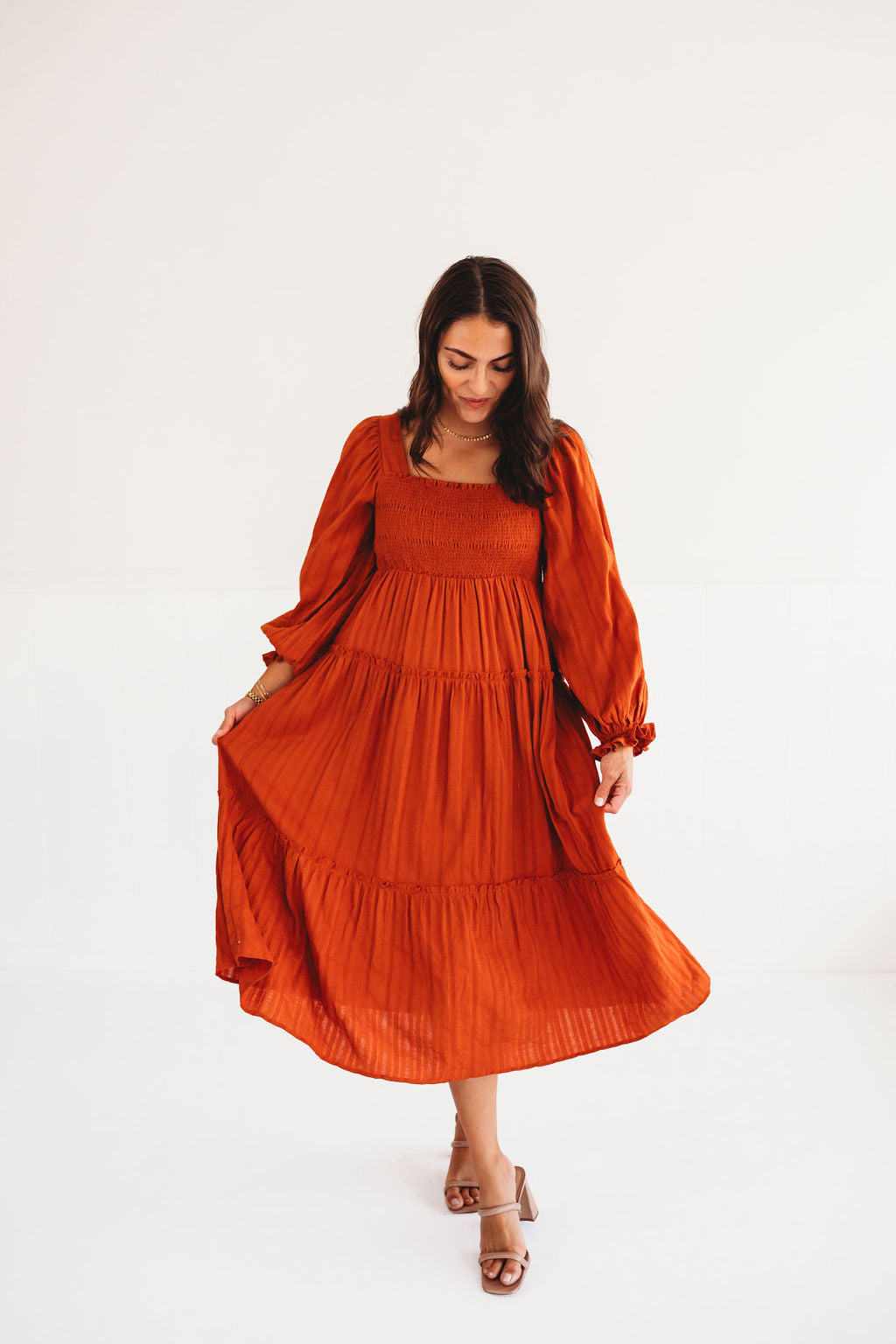 Sunset Peasant Midi