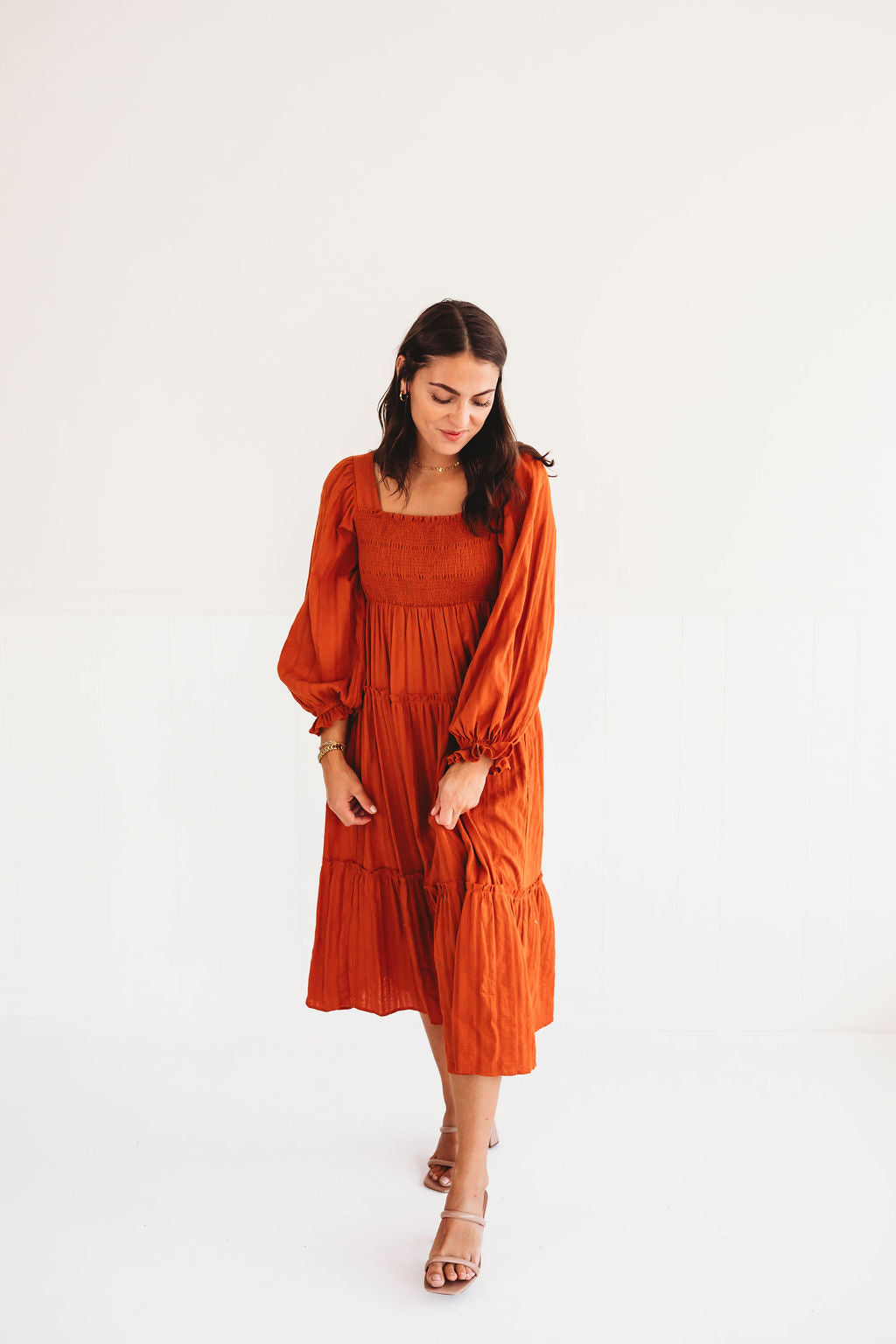 Sunset Peasant Midi