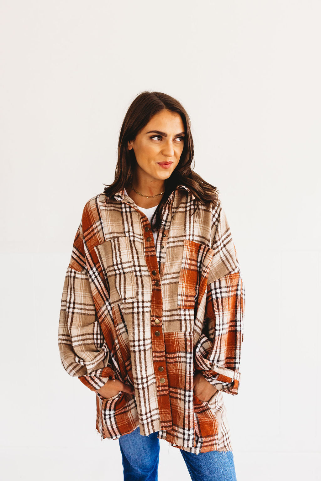 Bishop Plaid Shacket