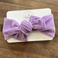 Lavender Velvet Bow