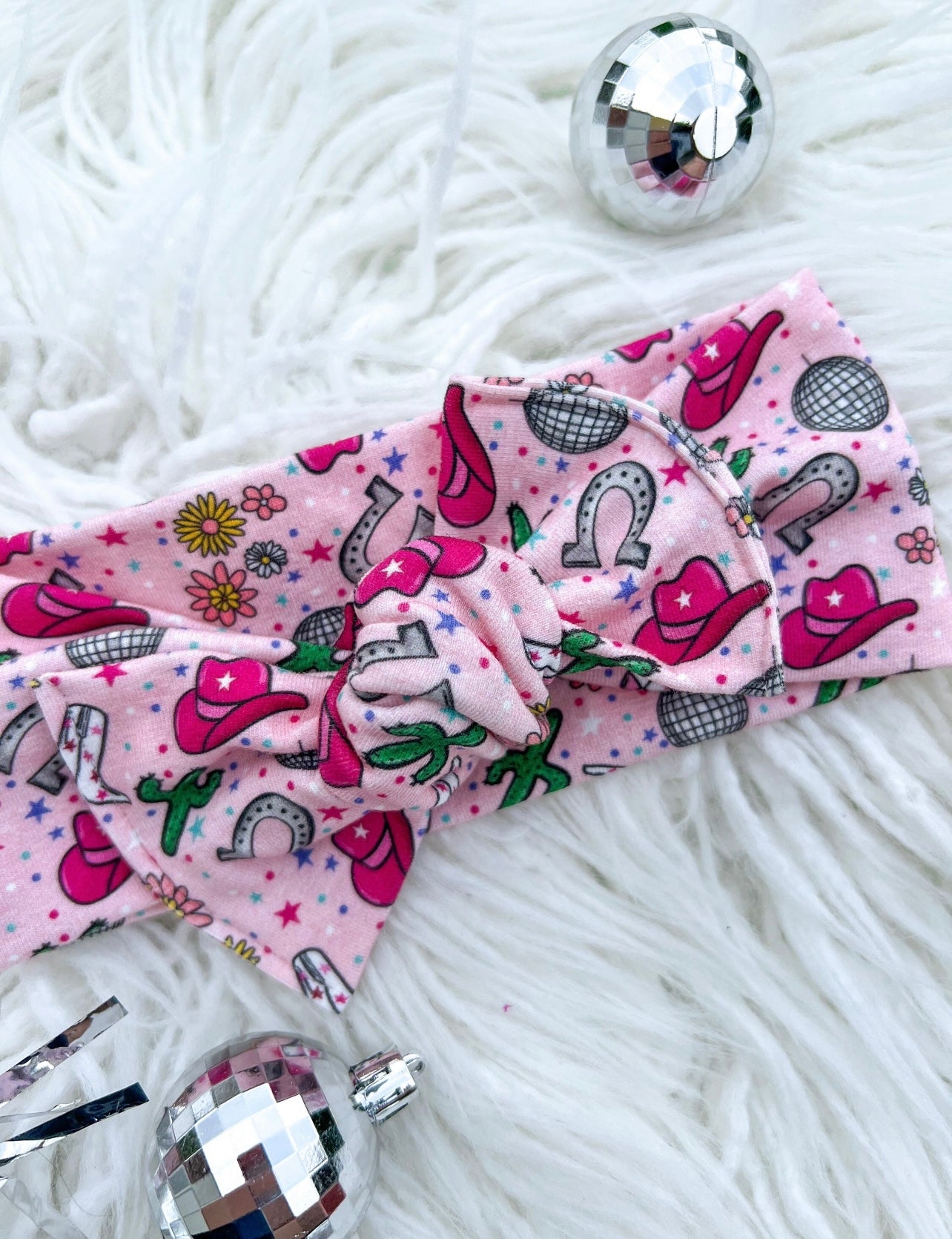 Girl's Disco Cowgirl Bow