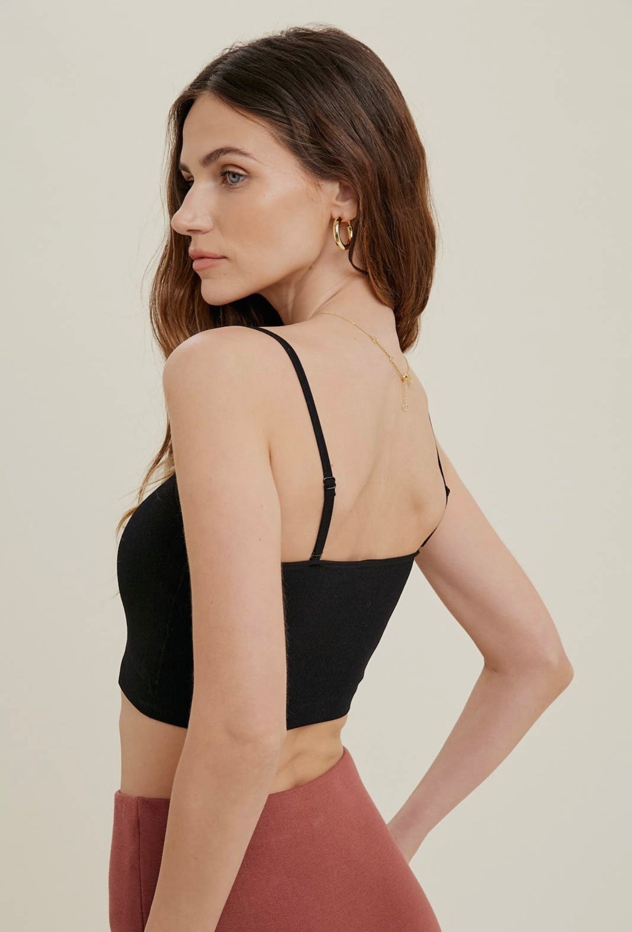 Multi-Wear Ribbed Bandeau