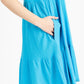 Yana K Vienna Dress Turquoise