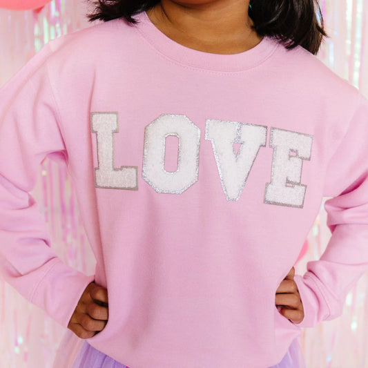 LOVE Patch Sweatshirt