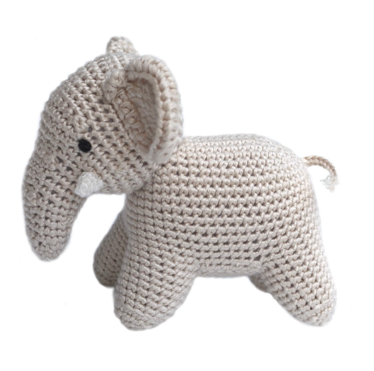 Cheengoo Standing Animal Crochet Rattle