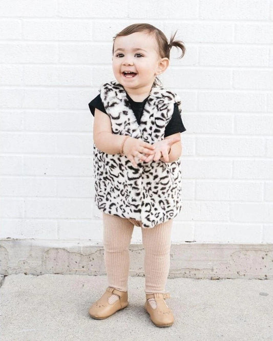 Bailey's Blossoms Leopard Vest