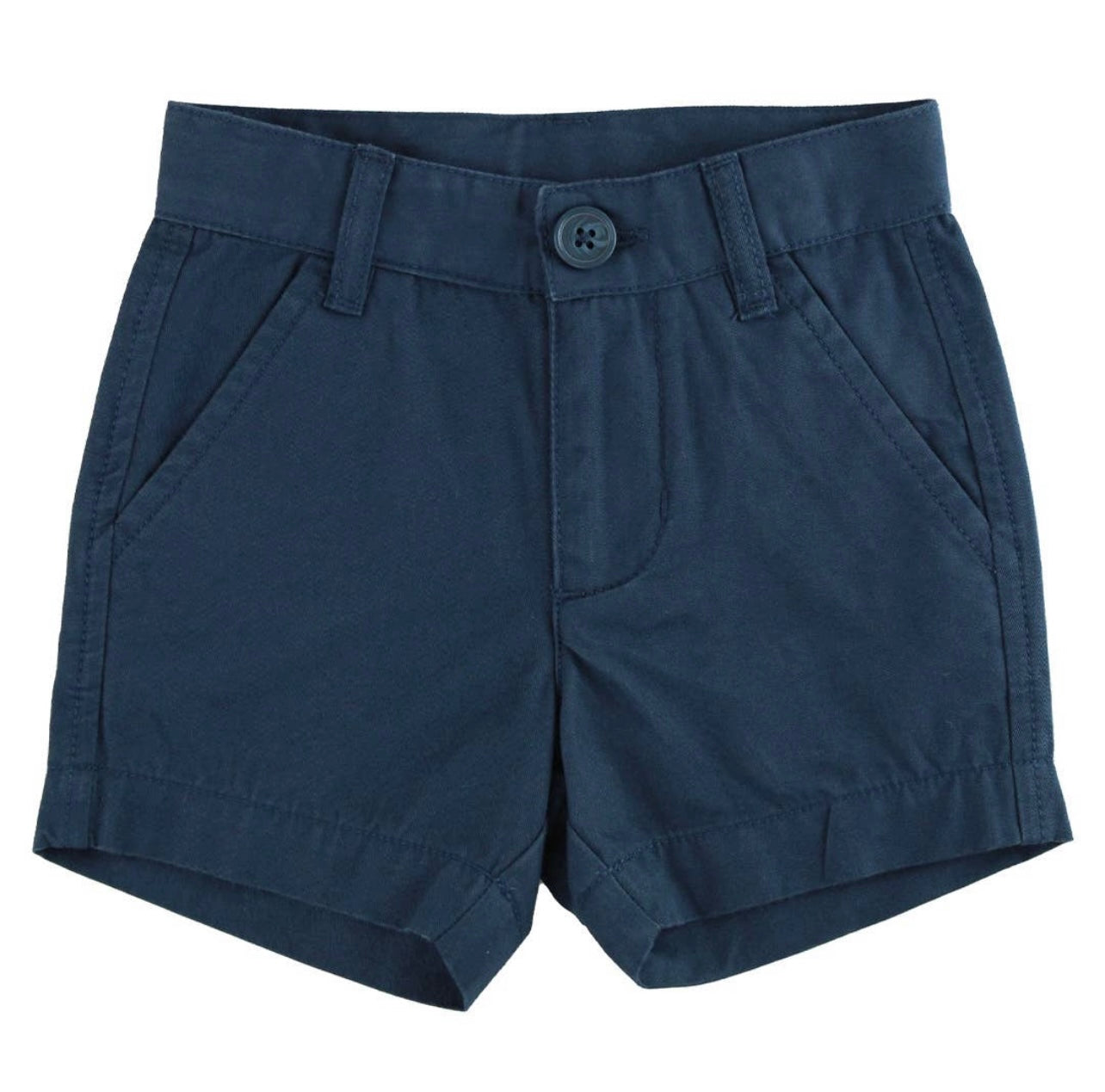 Boys Navy Chino Shorts