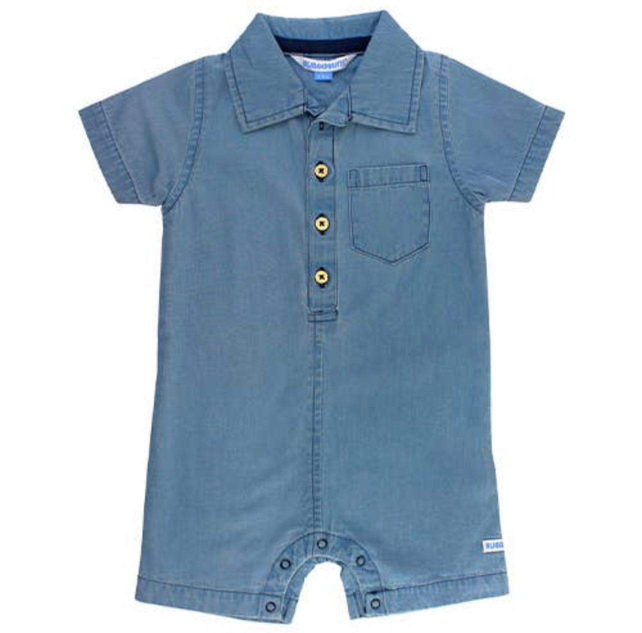 Boys Button-Up Romper