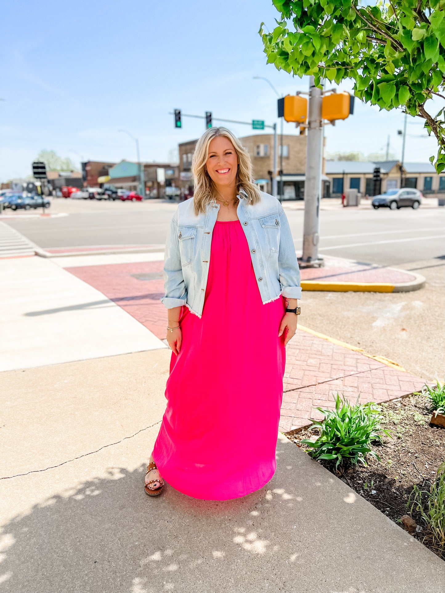 Hot Pink Maxi