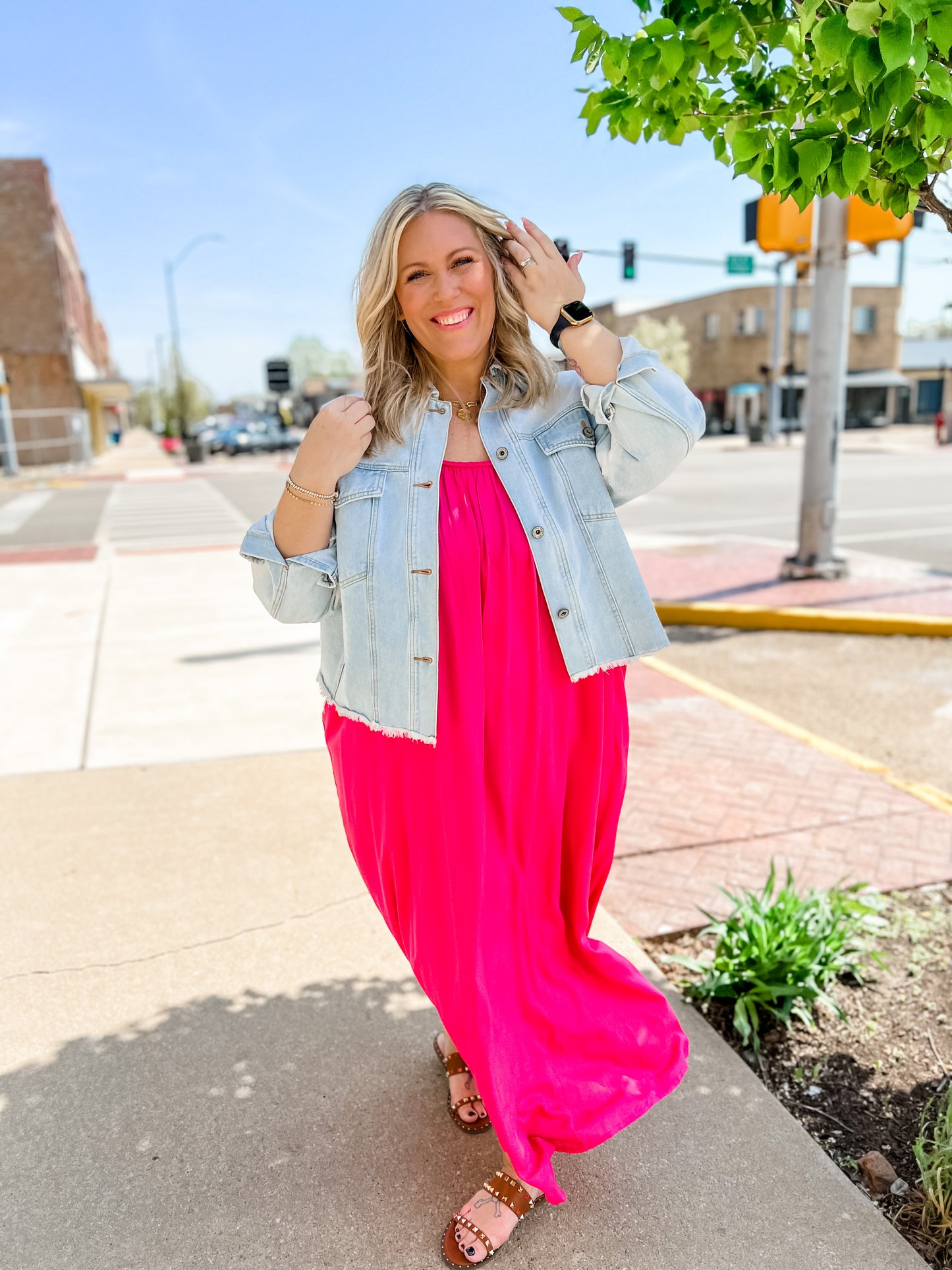 Hot Pink Maxi